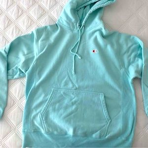 Aqua Champion Hoodie